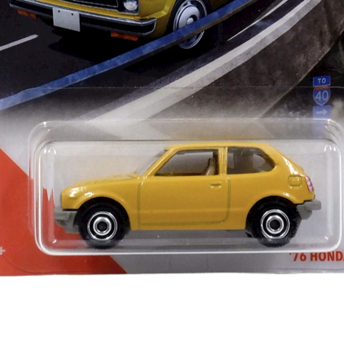 Matchbox 76 Honda CVCC Yellow - RM11