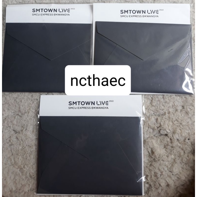 AR Ticket SMCU Mark dream ver +AR ticket smcu Jeno + AR ticket smcu haechan nct 127