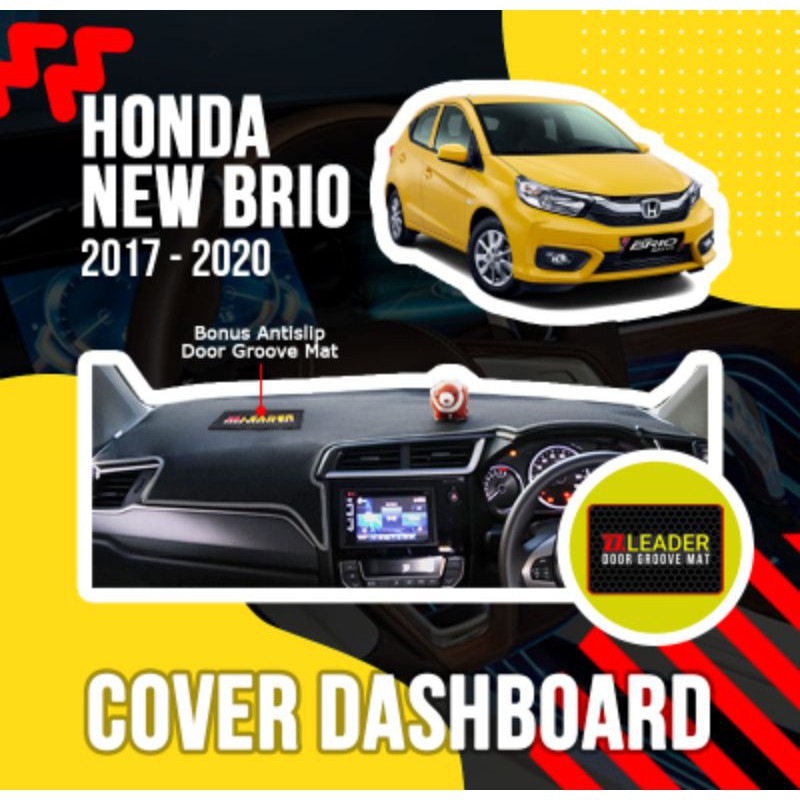 alas karpet cover dashboard mobil new brio