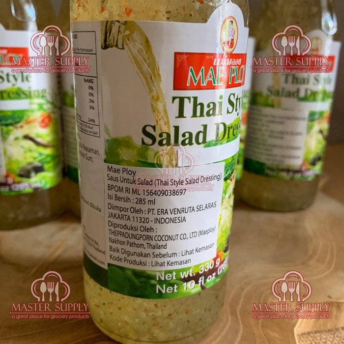 

Ready- Mae Ploy Thai Style Salad Dressing 285 Gr , Saus Thailand Untuk Salad