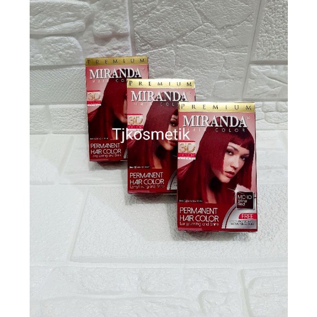Miranda Hair Color Mc 10 Wine Red 30ml