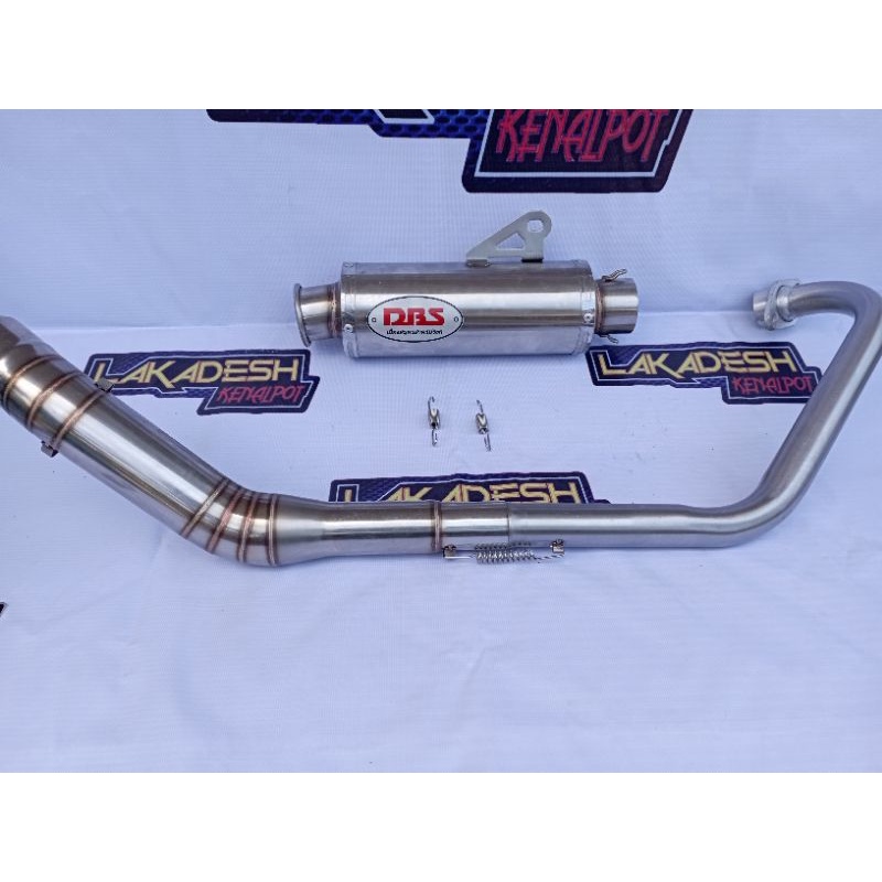 KNALPOT DBS ALL SPORT (INLET 50) FU SONIC VIXION TIGER BYSON CBR MEGAPRO GL DLL