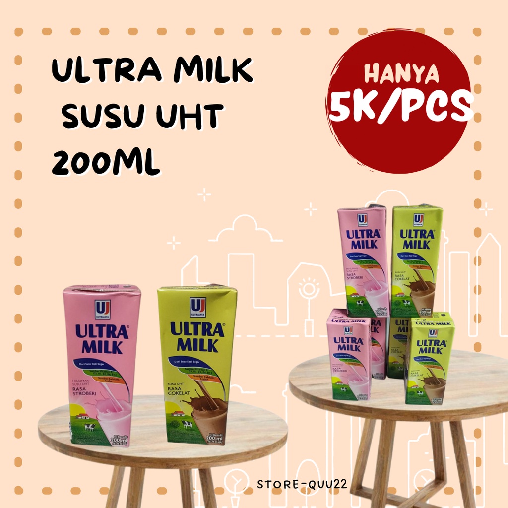 

Ultra Milk Susu UHT 200 ml
