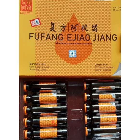 

obat Fufang ejiao jiang eceran per botol