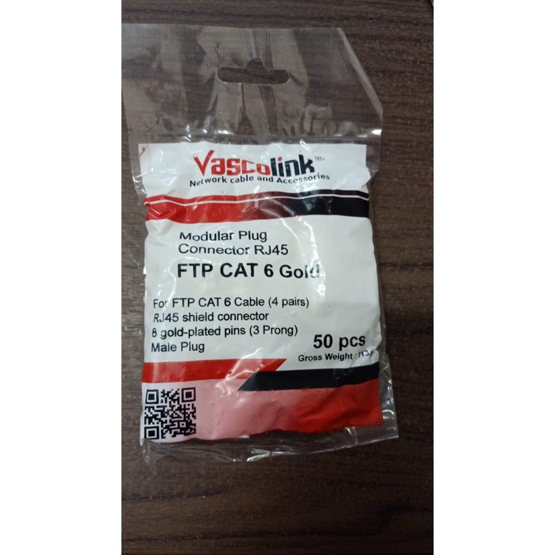 Connector vascolink RJ45 FTP cat6e isi 50/pax