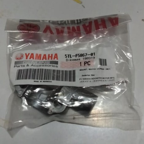 Dudukan Spion Kanan Yamaha Mio Yamaha Bebek 5TL F5867 01 Silver