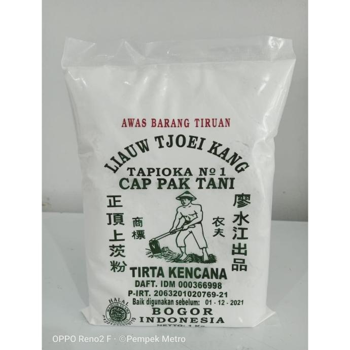 

[COD] Sagu Tani Liauw Tjoei Kang 1kg, 1dus isi 10 [COD]