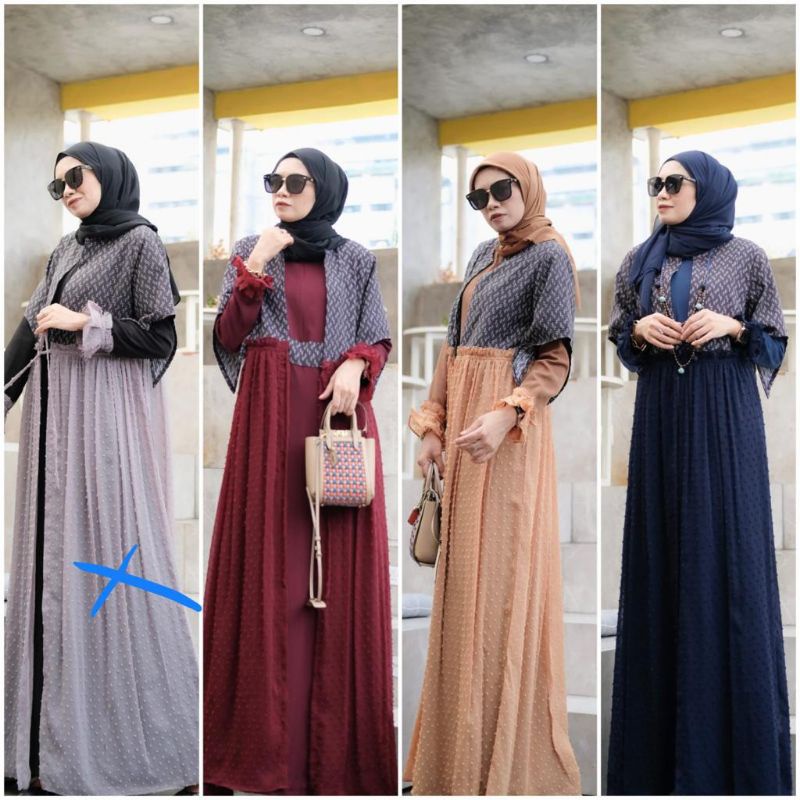 Shofya Dress Set Outher Ori By DCL Premium