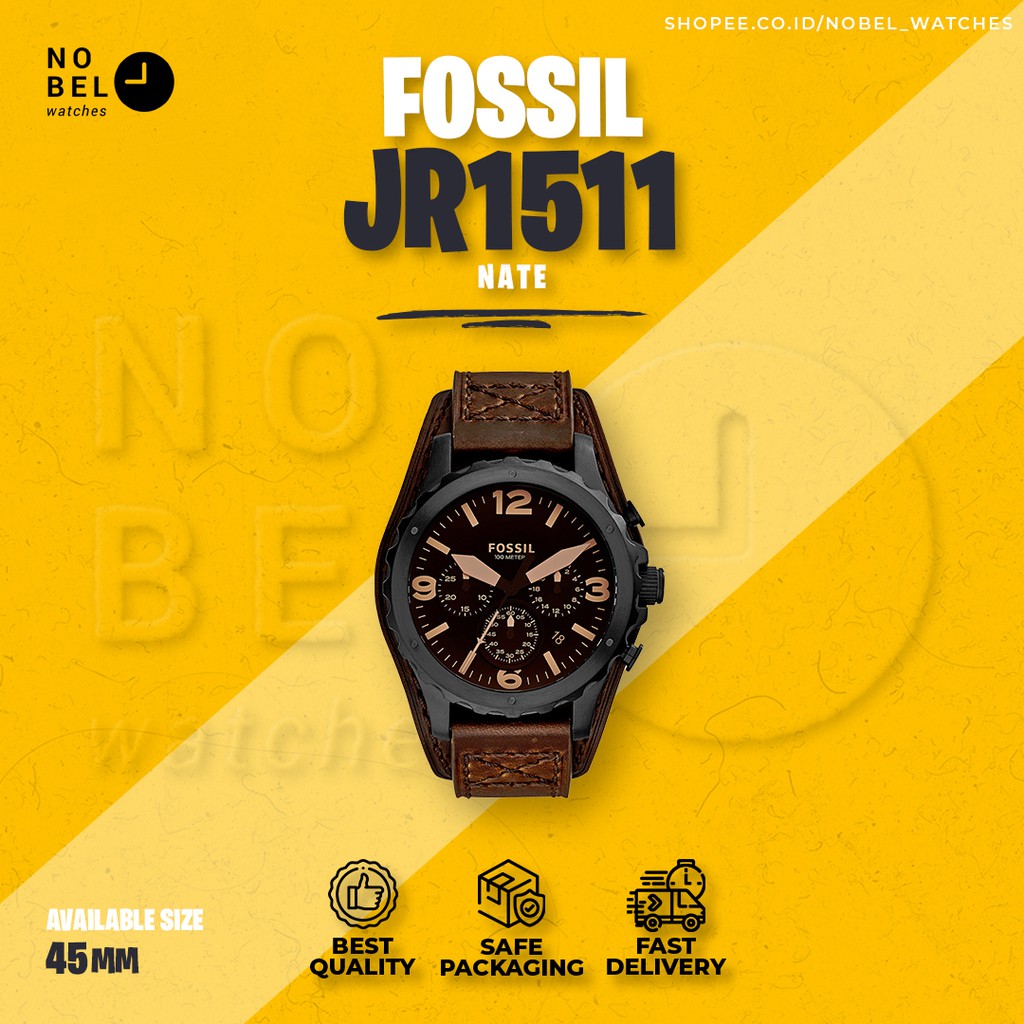 Fossil JR1511 ORIGINAL | Jam Tangan Pria Murah | Jam Tangan Fossil Murah