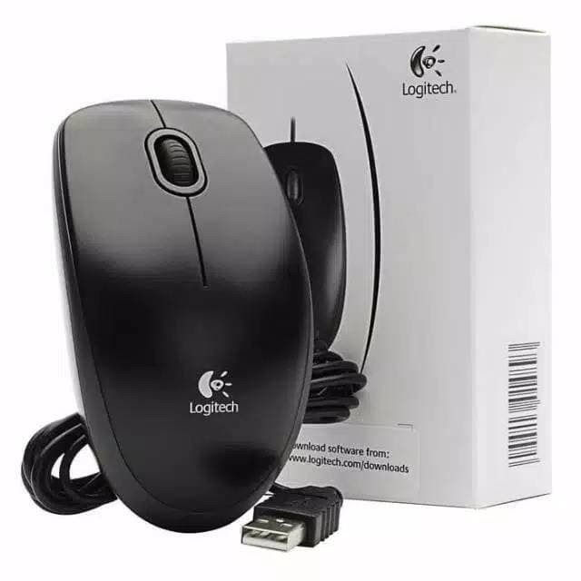 LOGITECH MOUSE USB CABLE B100 OPTICAL USB MOUSE