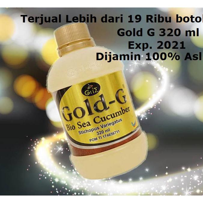 Jelly Gamat Gold G Sea Cucumber
