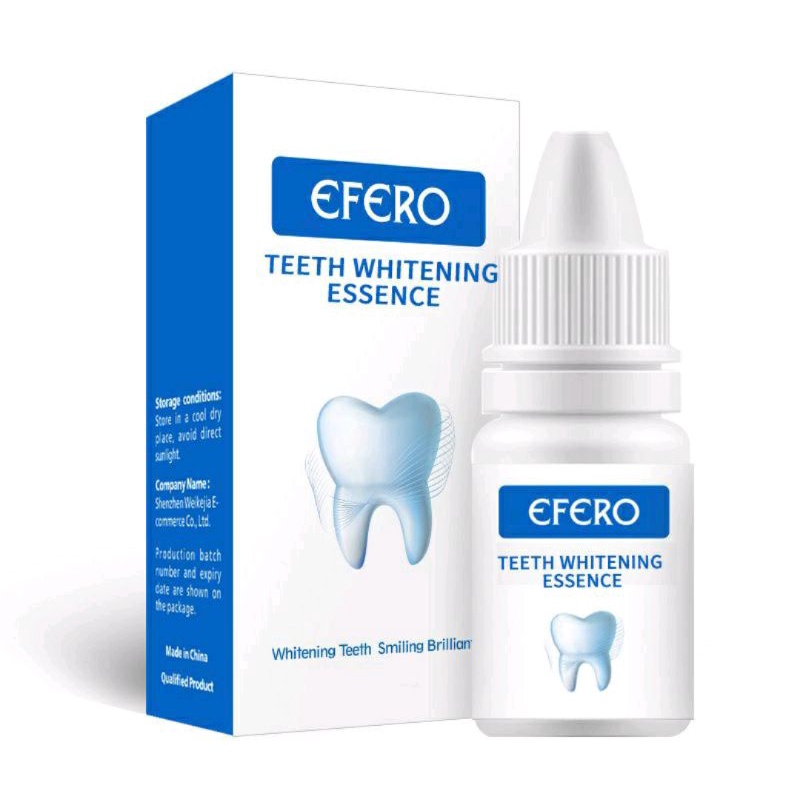 PEMUTIH GIGI EFERO TEETH WHITENING ESSENCE PENGHILANG KARANG GIGI