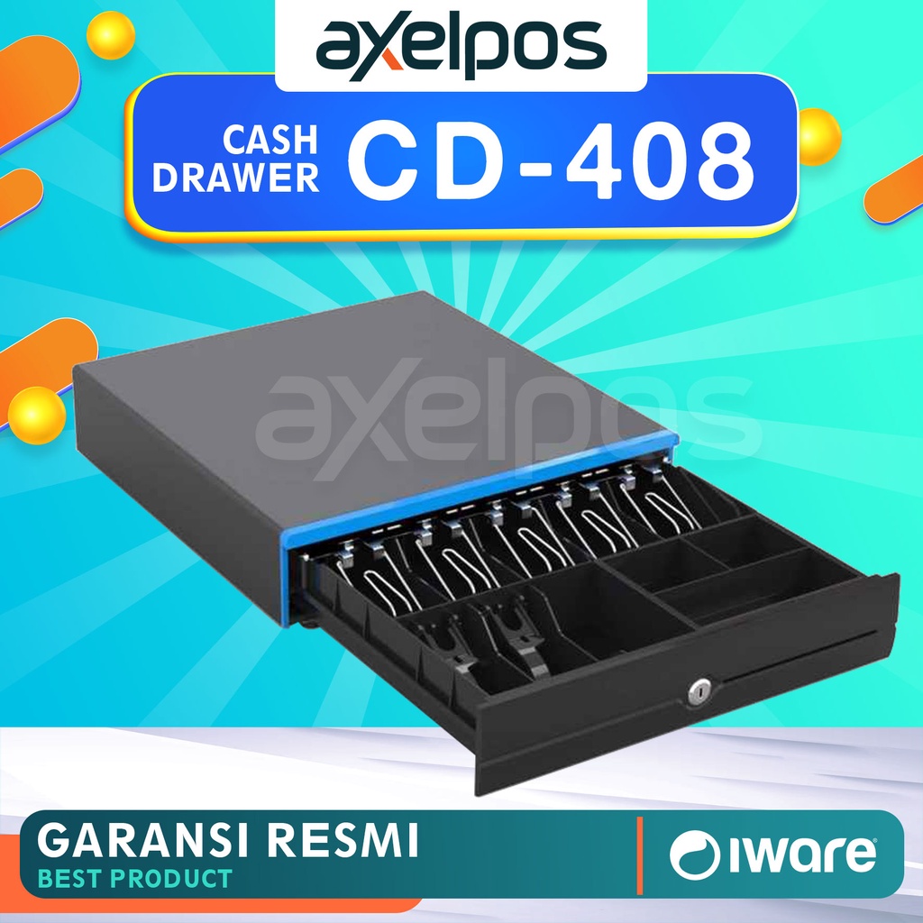 Cash drawer Laci Uang Kasir iware CD-408