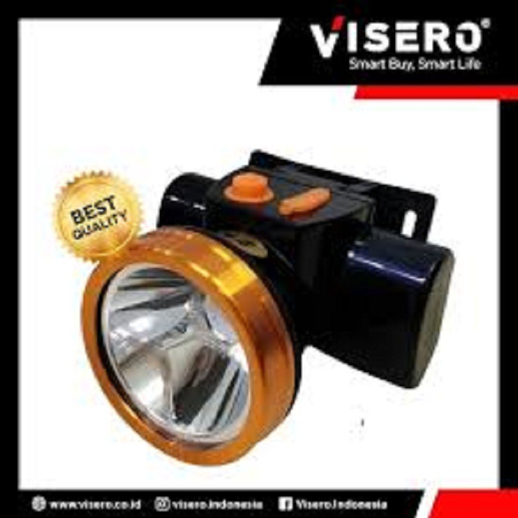 terlaris  produk terbaru (BISA COD) senter kepala visero 0125 25 Watt (Cahaya Putih)