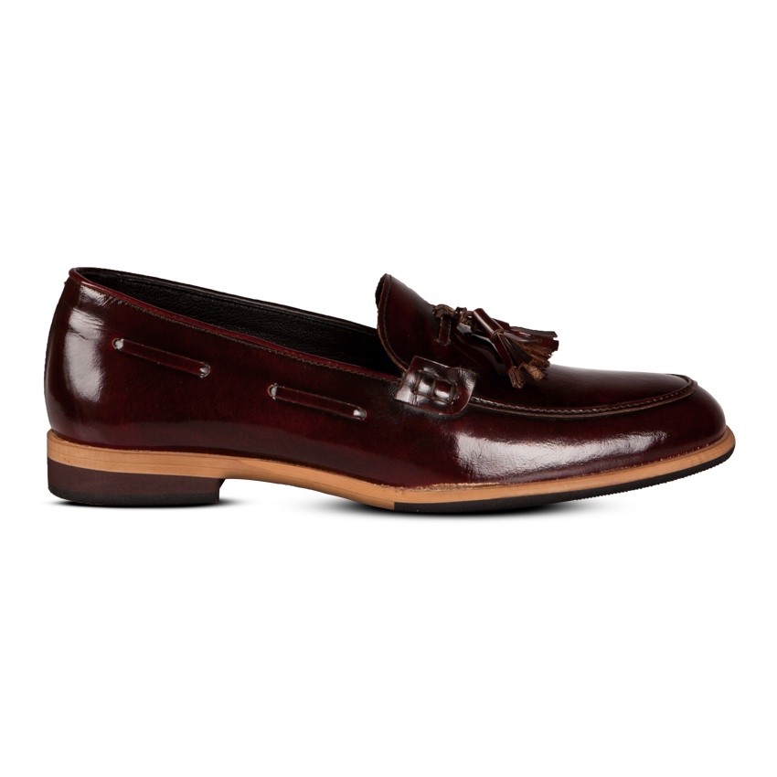 GILLY TASSEL MAROON WOMEN SHOES - NAPPA MILANO