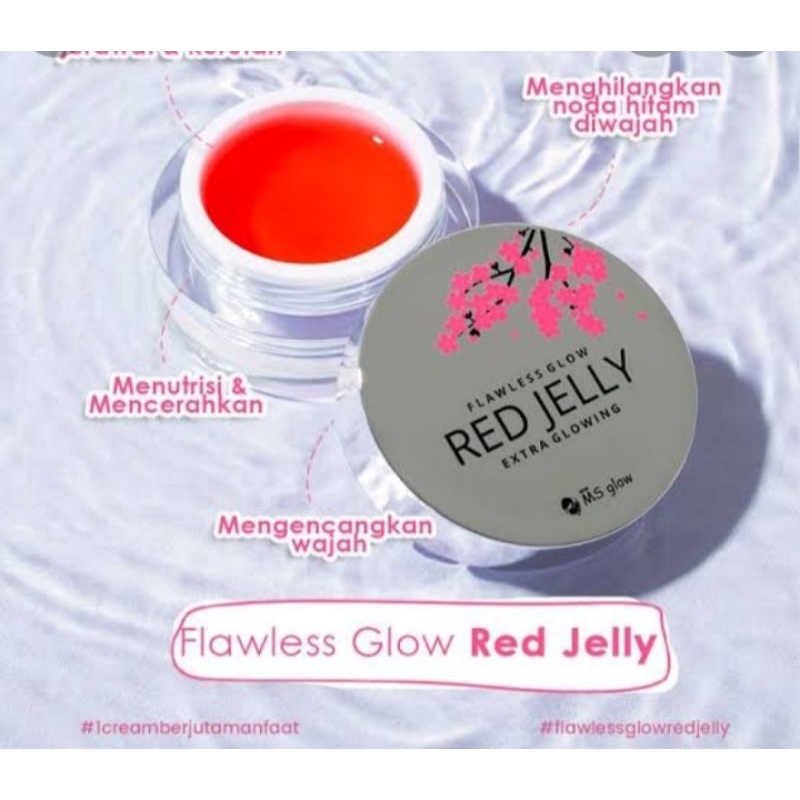 Red jelly Ms glow 100%original/Ms glow red jelly/red jelly ms Glow glowing/skincare red jelly ms Glo