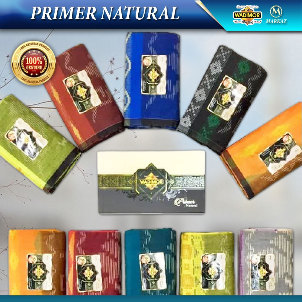 SARUNG WADIMOR PRIA TENUN PRIMER NATURAL / SARUNG WADIMOR / SARUNG DEWASA
