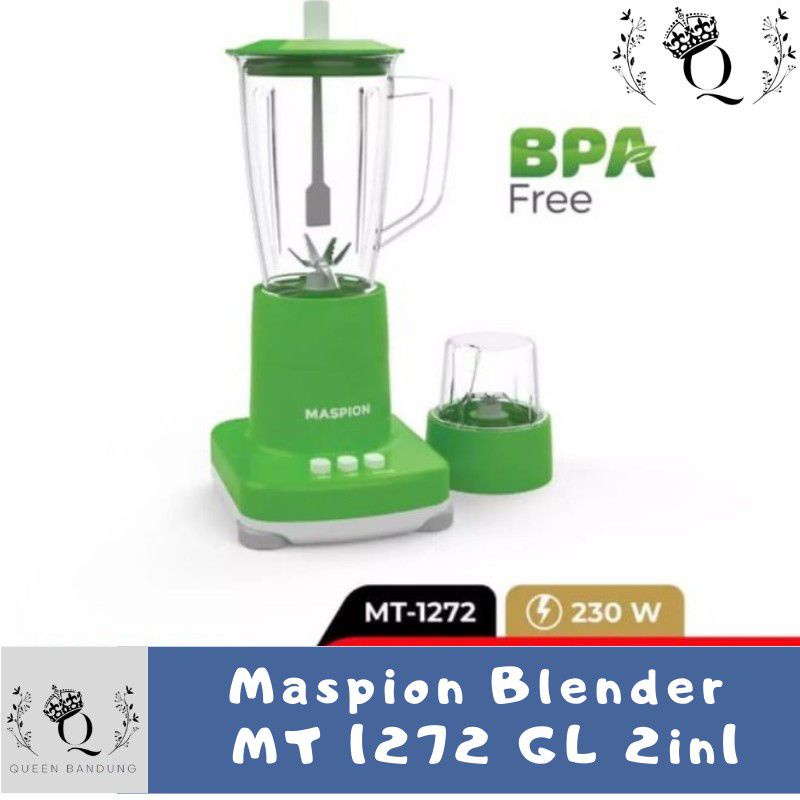 Blender Maspion MT 1272GL 2in1 Gelas