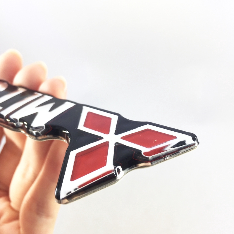 1pc Stiker Emblem Logo MITSUBISHI Bahan ABS Kualitas Tinggi Untuk Fender Samping Mobil