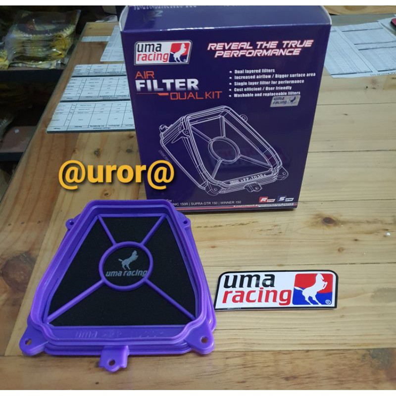 FILTER UDARA SONIC 150 R / SUPRA GTR 150 - UMA RACING