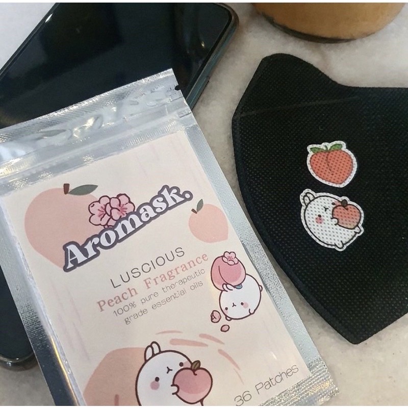 Aromask Sticker Masker Aroma Patch Freshcare Eucalyptus Patch Gietin