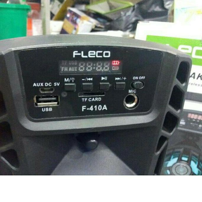 ✈ Speaker Bluetooth portable karaoke fleco f-410 ♦
