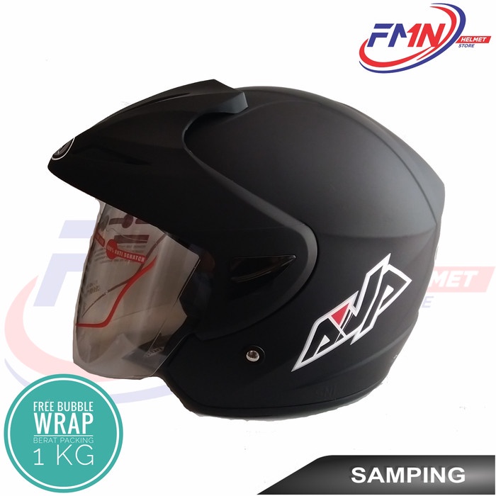 Helm Half Face Murah Ava Bgd Polos Termurah