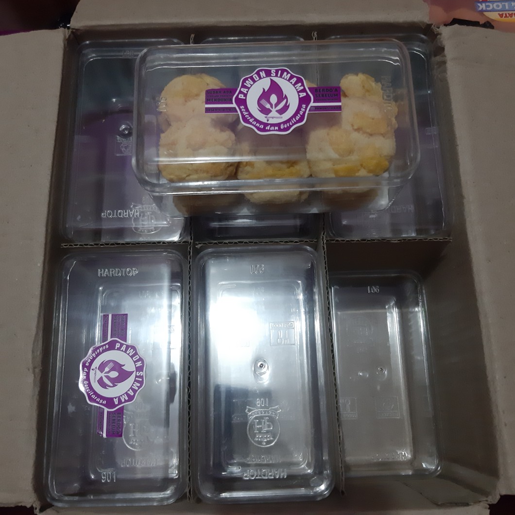 Toples Cookies Persegi Panjang Hardtop 901 350gr