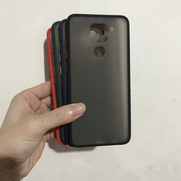 PREMIUM HYBRID CASE BLACK DOVE ANTI PECAH XIAOMI REDMI NOTE 9