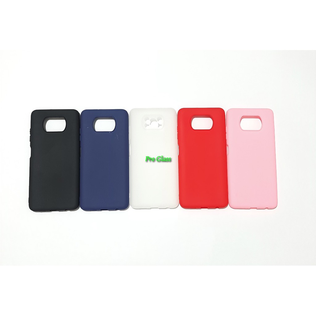 C107 Xiaomi Poco X3 Colourful Ultrathin Silicone Matte Soft Case