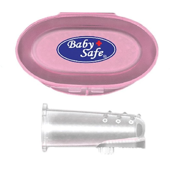 Baby Safe Finger Toothbrush with Case TB001 (Tersedia varian warna)
