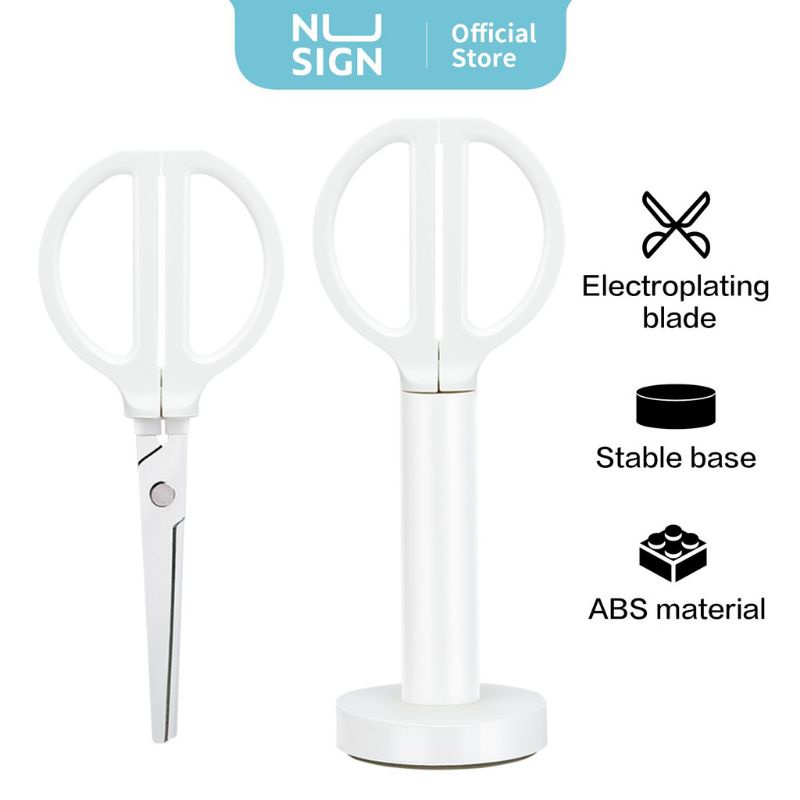 

deli gunting Nusign Scissors / Gunting Dengan Tempat Anti Slip NS051