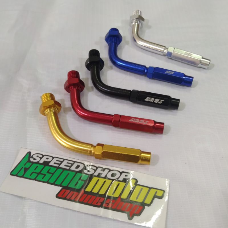 L gas variasi untuk gas spontan aktif 2 kabel  Silver biru hitam merah gold