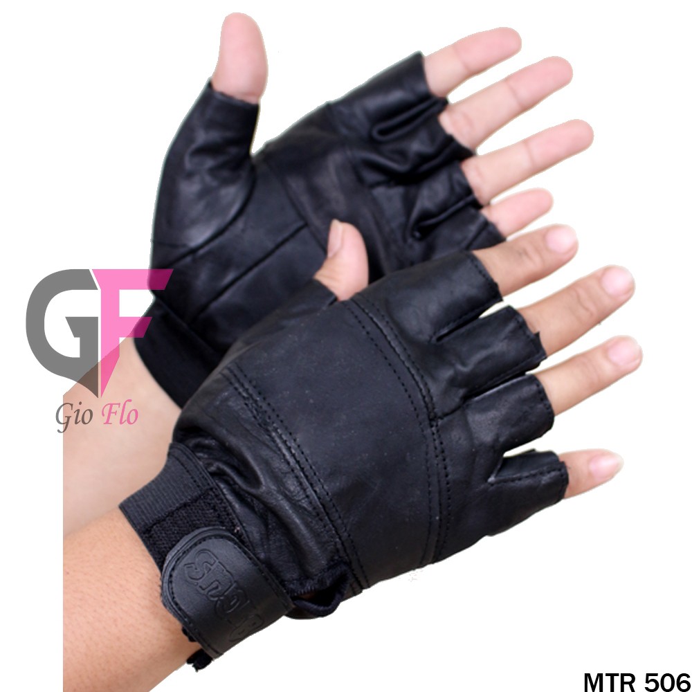 GIOFLO Sarung Tangan Lis Pendek Black / MTR 506