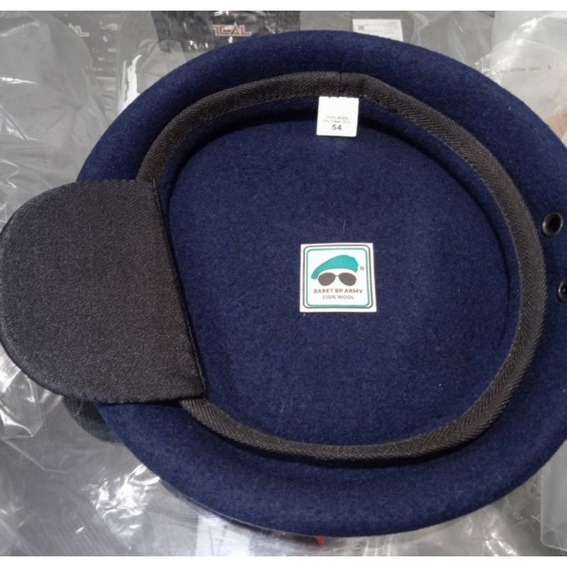 Topi Baret Kacamata BP Army TNI AU Original