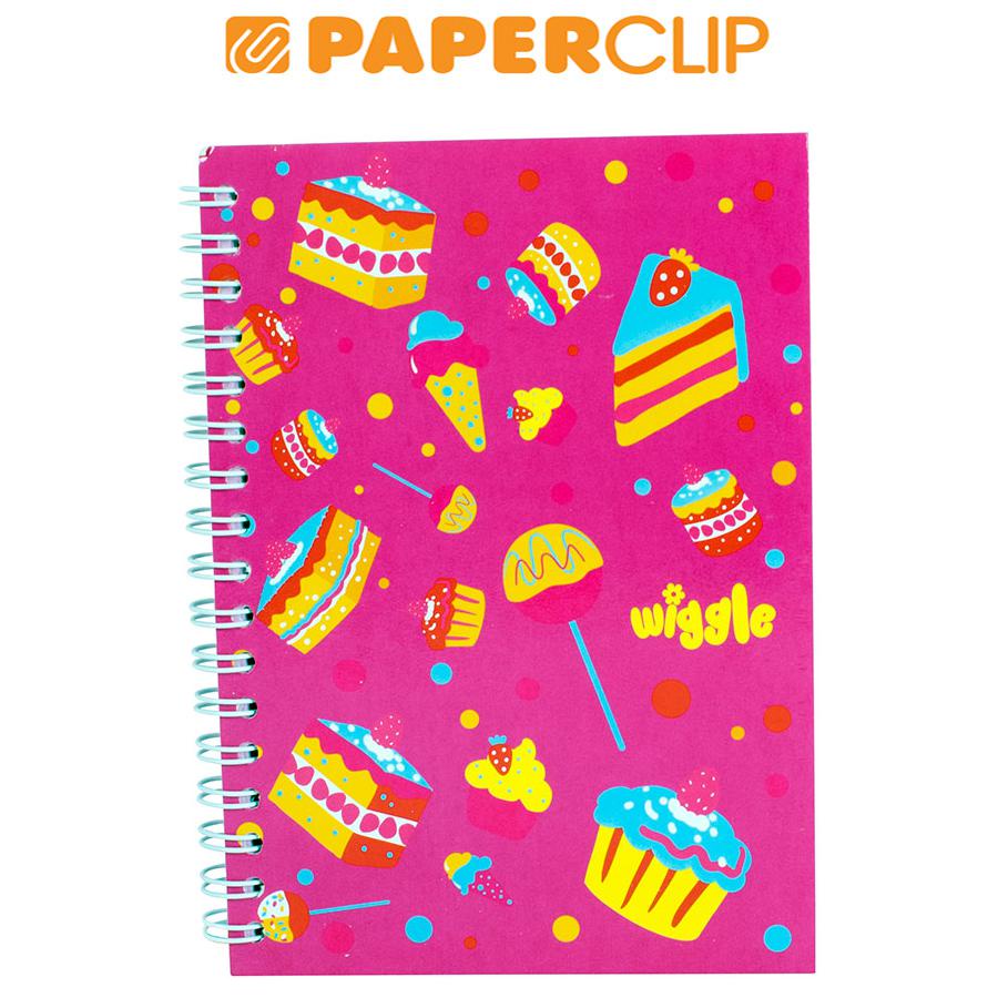 NOTEBOOK WIGGLE A6 A6NTBK.WGCK/7 SPIRAL