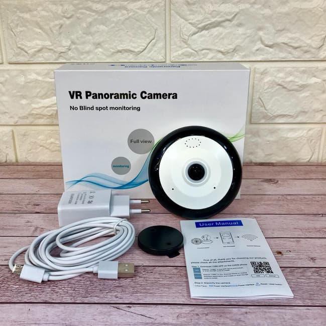 ✫ IP Camera CCTV IP Cam VR Panoramic Kamera V380 Full HD 360 Degree WIFI ✪