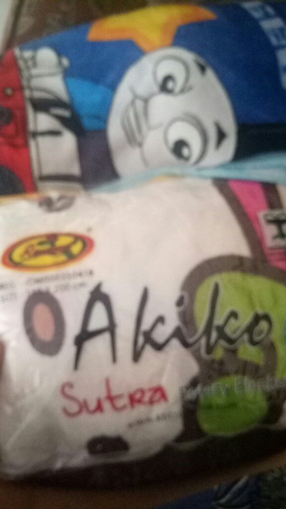 Raishacollection Selimut Rosanna Kids Akiko Ukuran 150x200 Motif Anak Anak Cute