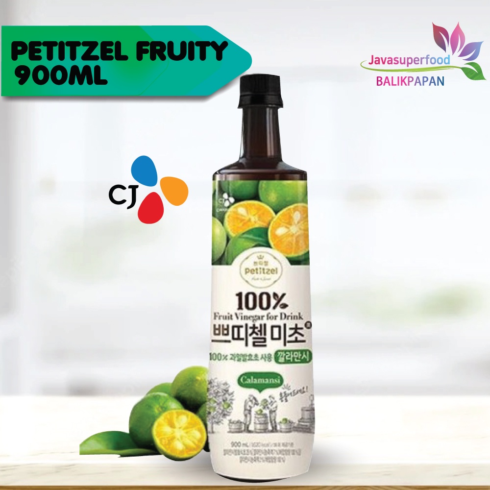 CJ Petitzel Micho Fruit Vinegar for Drink CALAMANSI 900ml