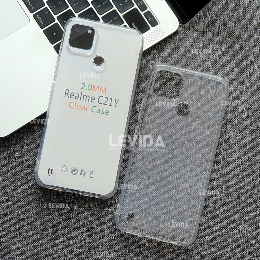 SOFTCASE CLEAR HD PREMIUM REALME C21Y / REALME C25Y - GA