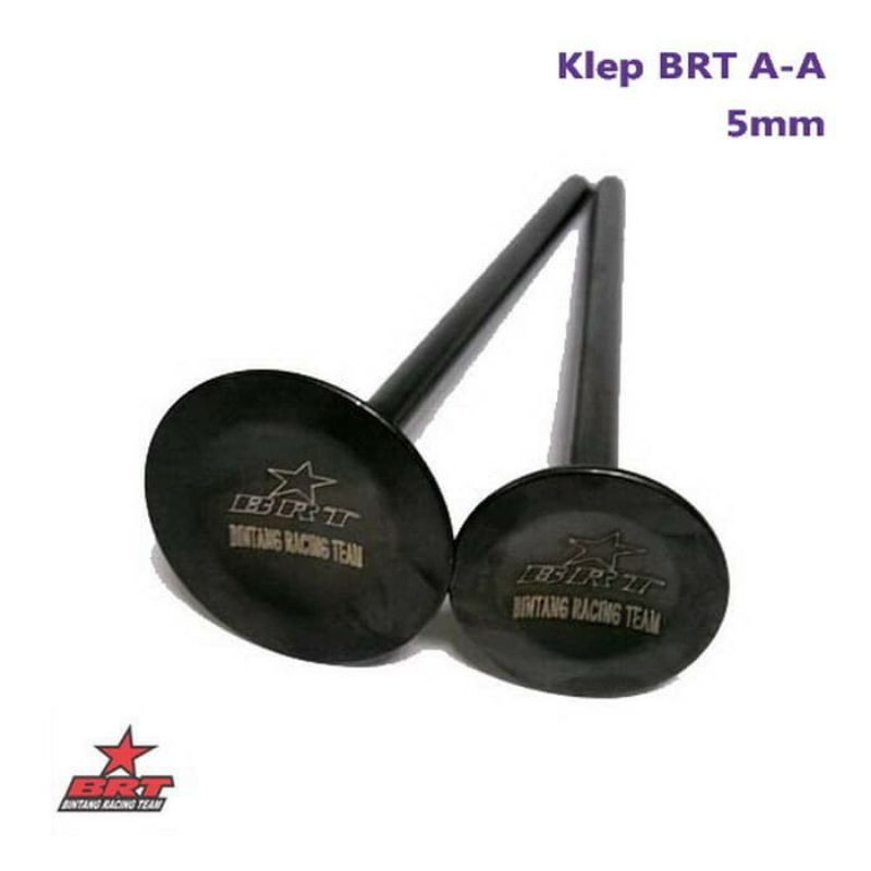 KLEP VALVE BRT CARBON AA BATANG 5MM 40 38 36 34 33 32 31 30 29 28 27 26 kelel brt karbon brt bogor klep racing brt