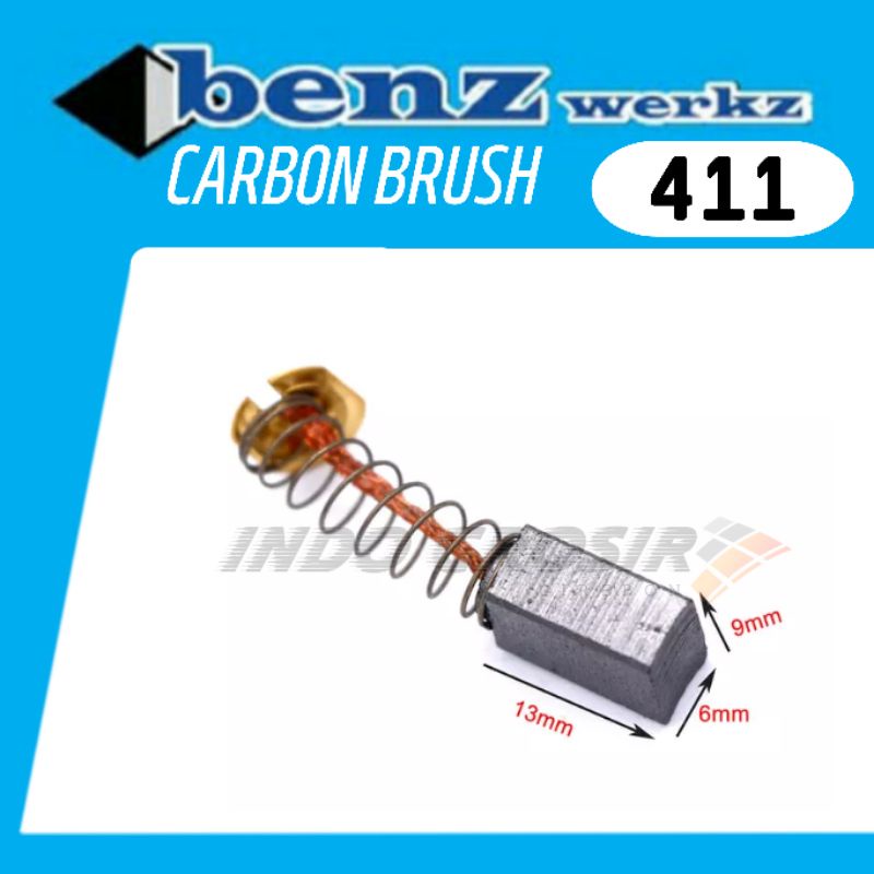 Carbon Brush 411 BENZ Sepul CB411 Bostel Kul Arang