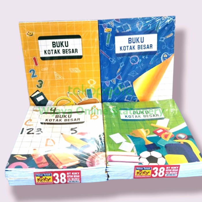 

Eklusif Buku Tulis Kotak Besar Aa 38 Lembar (10 Pc) Limited