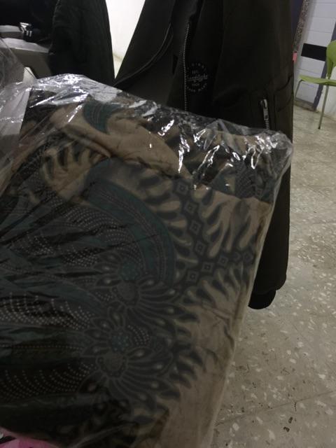 Gamis Cardy Batik - Gamis Sogan
