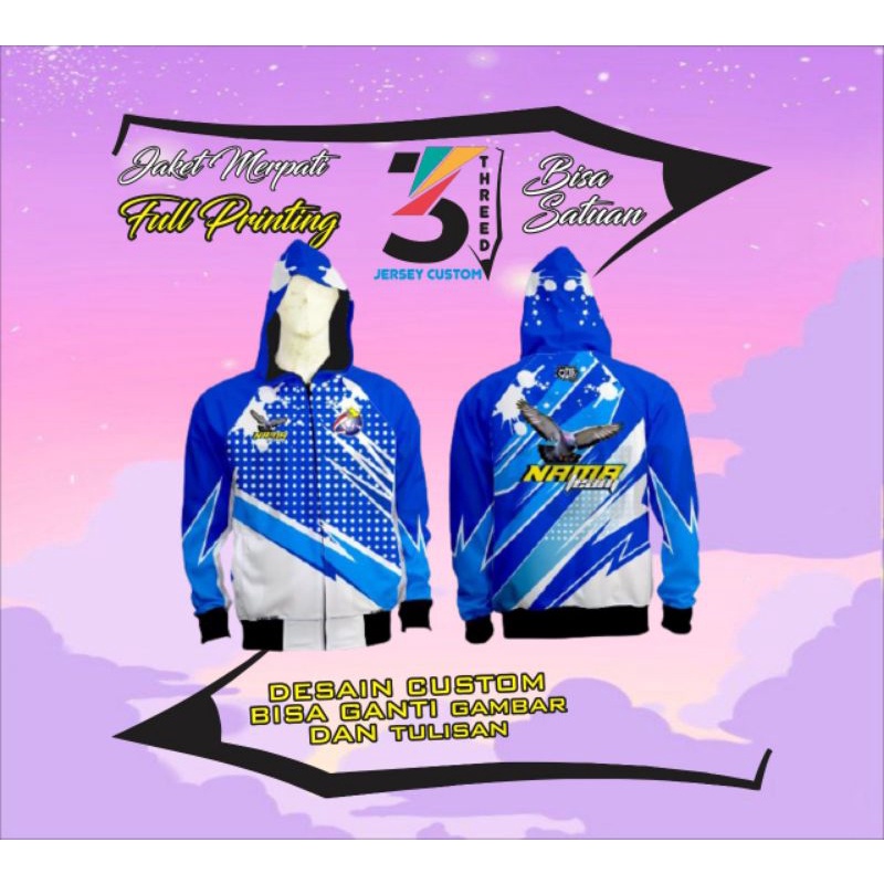 jaket Jersey merpati