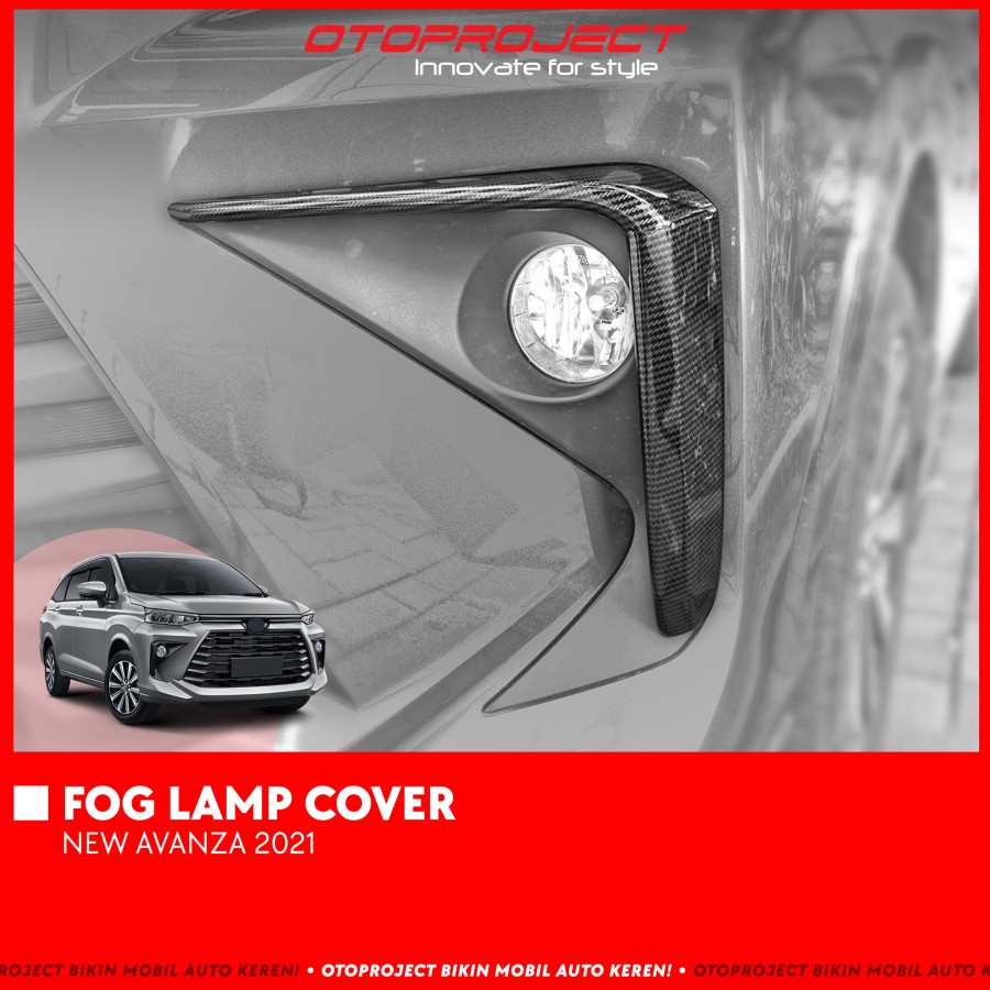 List Cover Ring Fog Lamp Depan Toyota All New Avanza 2022