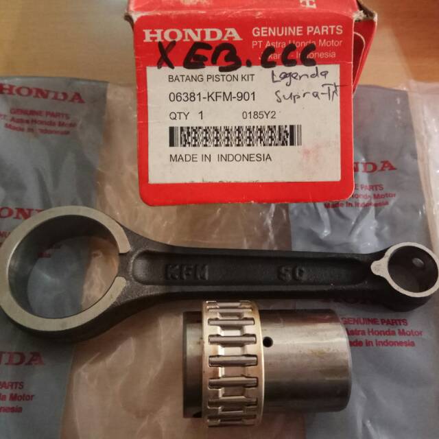 Stang seher/Batang piston/rod kit conneting Supra Fit/Legenda Ori