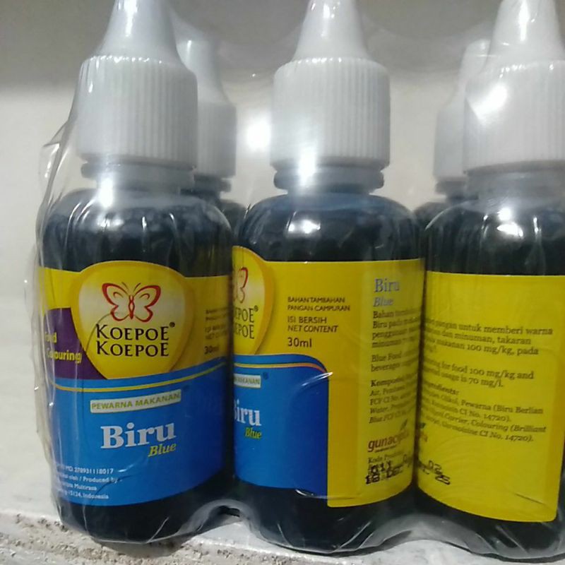 Pewarna makanan biru 30 mil