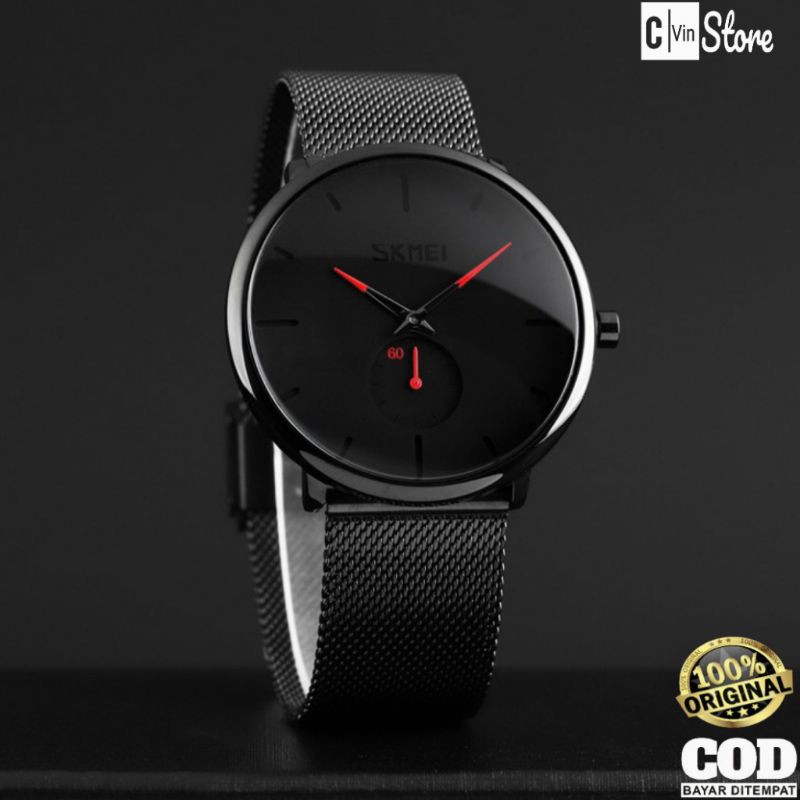 ▪︎C-VINSTORE▪︎ SKMEI 9185 ORIGINAL Jam Tangan Pria SKMEI Analog