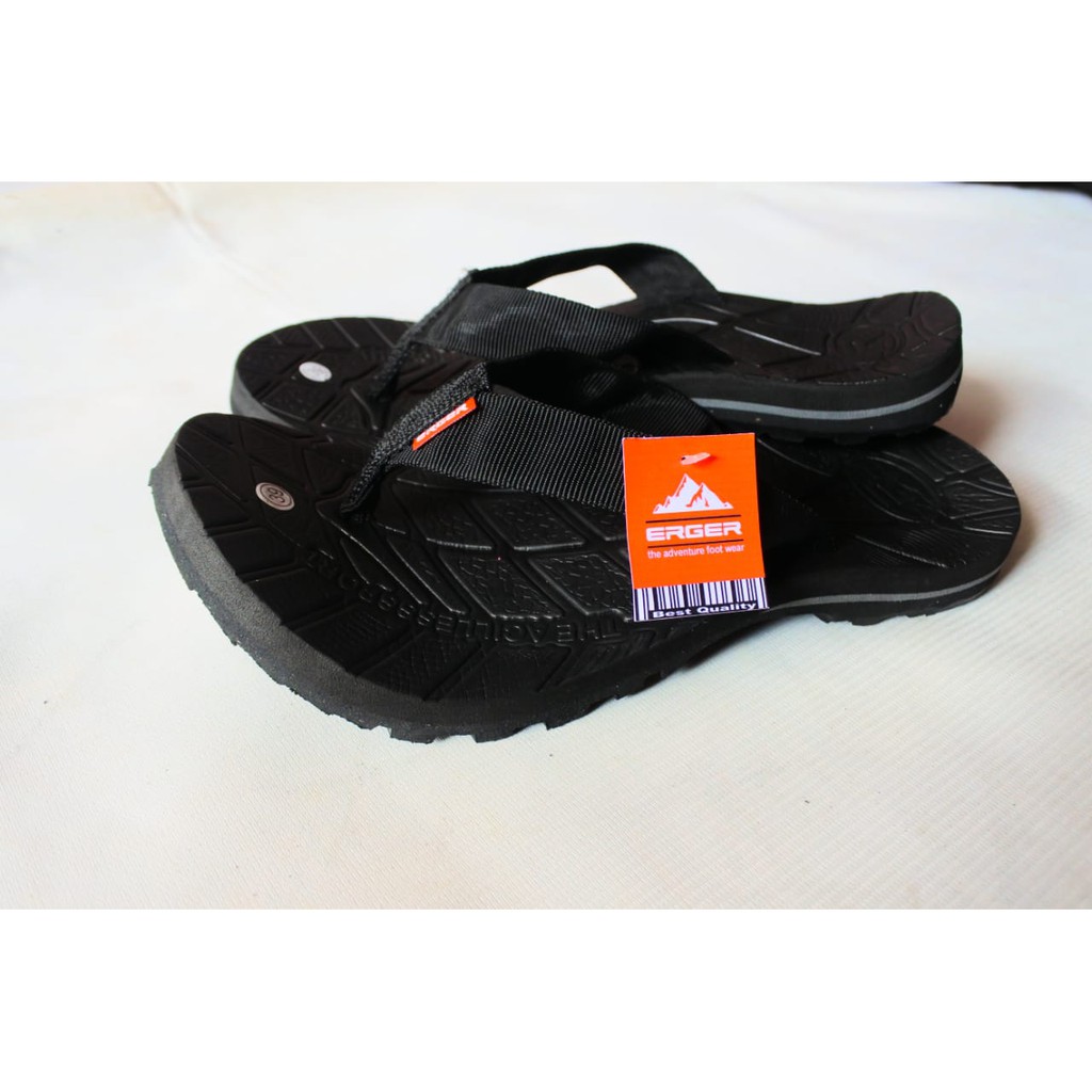 Sandal Gunung Jepit / Sandal Outdoor / Sandal Pria / Sandal Jepit / Hitam